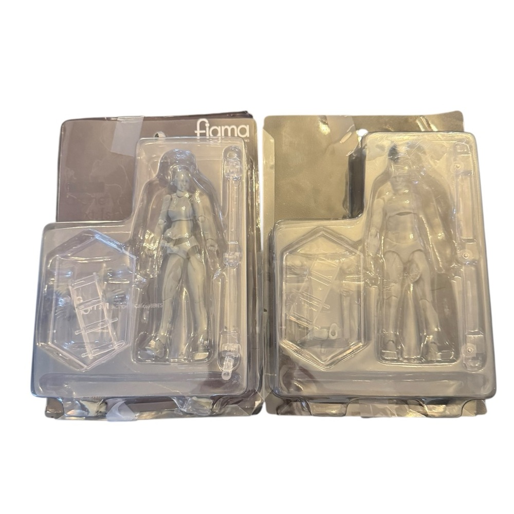 Figma Action Figure Male & Female Set